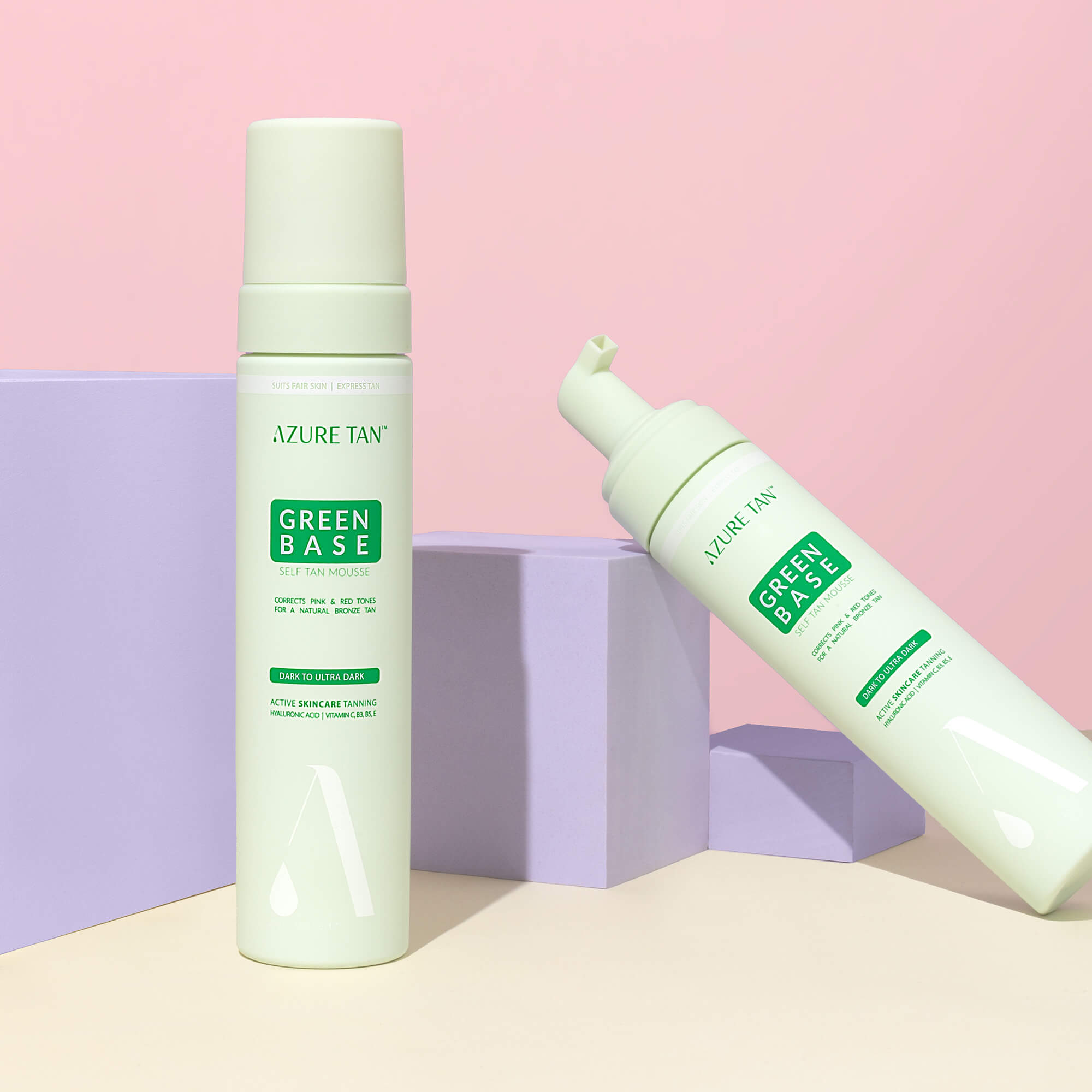 GREEN BASED FAKE TAN
