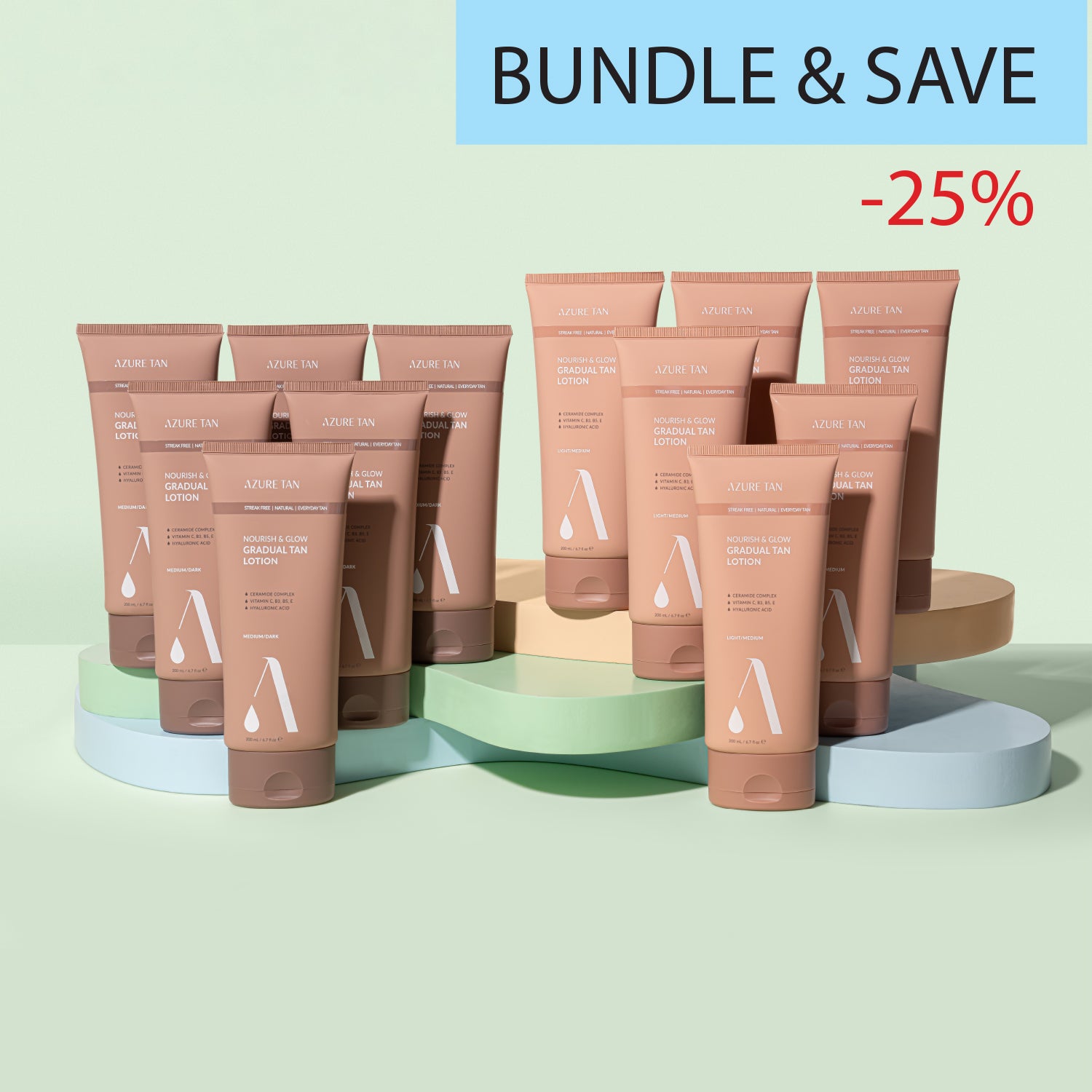TAN EXTENDER BUNDLE X 12