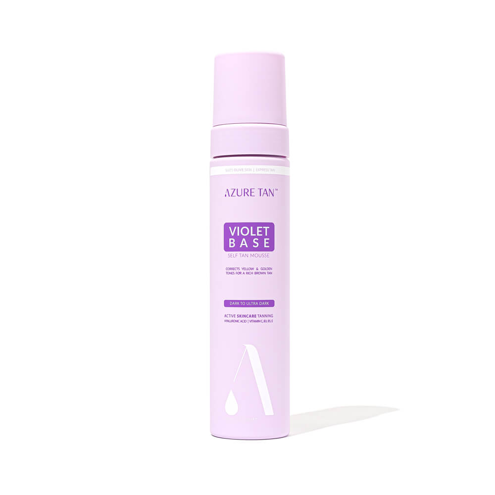 Self Tan Mousse Violet Base Dark To Ultra Dark