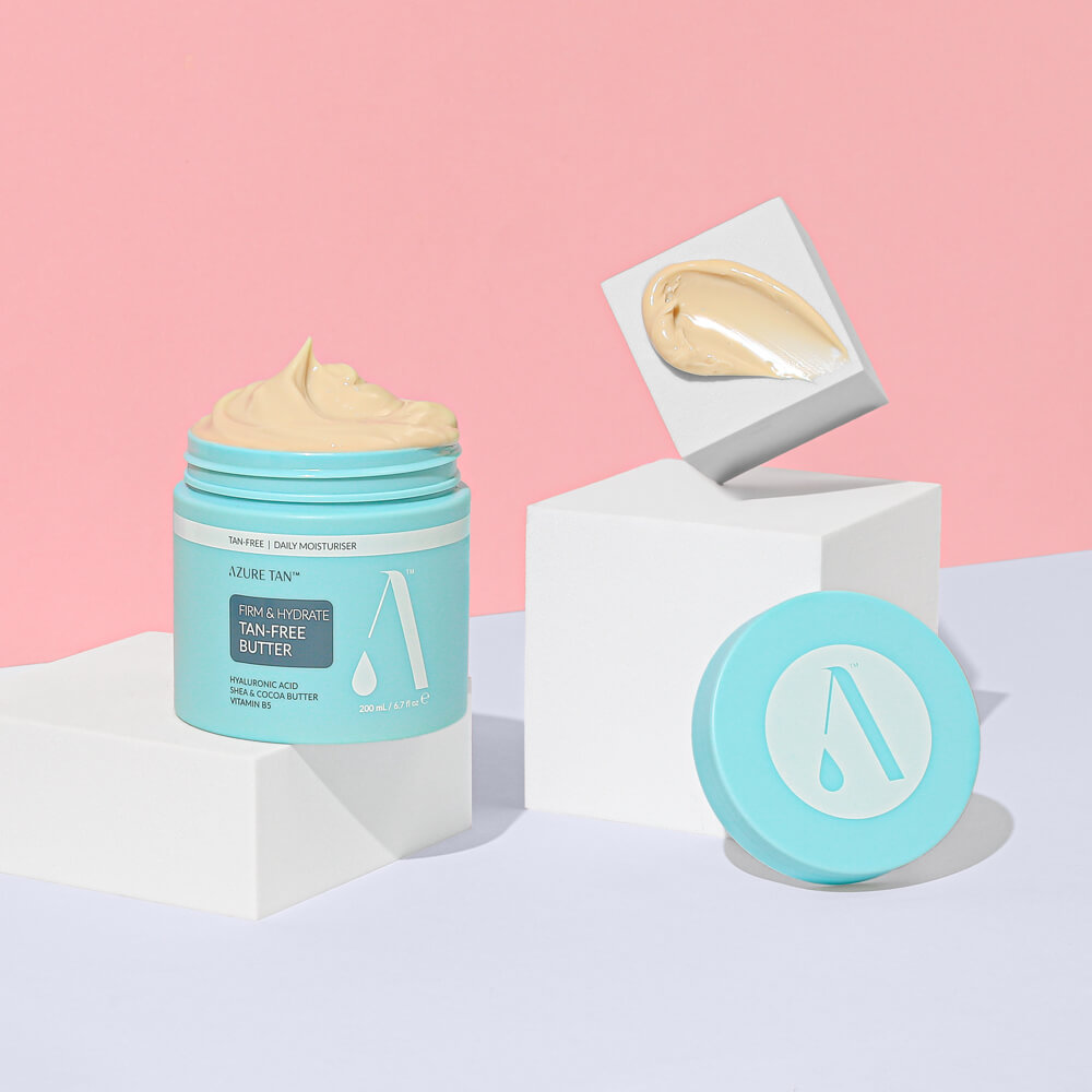 Tan Free - Firm & Hydrate Body Butter on Application