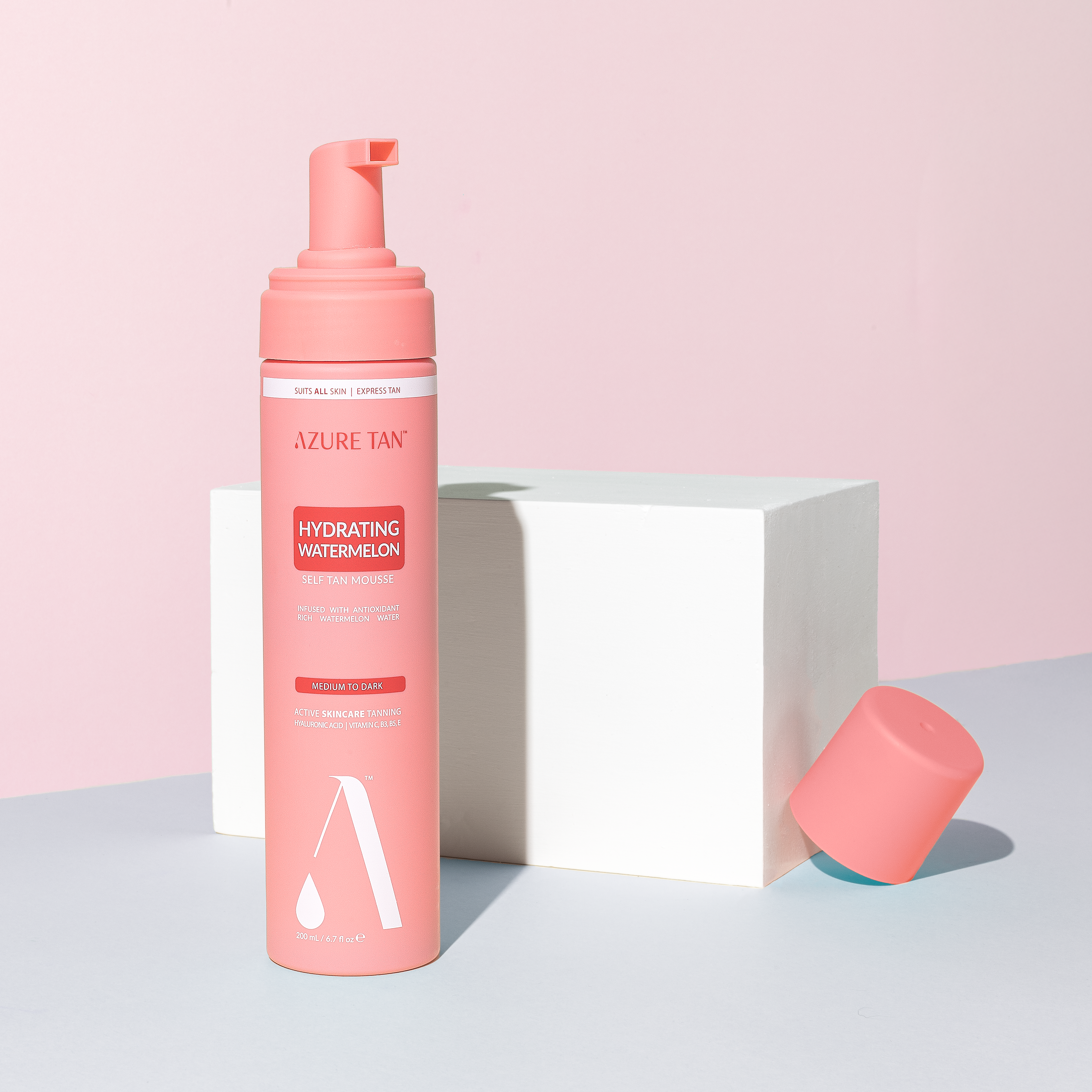 SELF TAN MOUSSE - HYDRATING WATERMELON - MEDIUM TO DARK